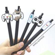 10/1pc Creative Ballpoint Pen, Game Controller Sticker, Gel Pen, Student Gift Pen, School Stationery, Suitable For Students, Adults, Teachers, Creative Gifts, Writing Pens, Markers, Medium Nibs,School Supplies,Stationery
