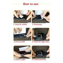 3 Packs Flexible Screen Protector For Apple Watch Series 11/SE 3/Ultra 3/ 38 / 41 / 40 / 44 – Soft TPU Film With Squeegee Card & Cleaning Tools Set For Bubble-Free Gym/Travel Protection (3H Scratch Guard + Anti-Fingerprint Coating)