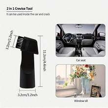 SOKANY Bộ phụ kiện máy hút bụi 6 món, bao gồm: đầu nối 32/35mm + đầu hút phẳng + đầu hút 2 trong 1 + đầu hút ghế sofa + bàn chải hình móng ngựa + bàn chải vuông bằng nhựa PP. Phù hợp với nhiều loại máy hút bụi. Các phụ kiện khác nhau cho các tình huống làm sạch khác nhau. Phụ kiện thiết yếu cho việc dọn dẹp nhà cửa. - màu đen - Xem 8