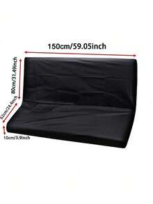 Universal Waterproof Front & Rear Car Seat Covers, Cool And Comfortable For Summer, Black, Ideal For Families With Pets, Essential Car Accessory To Prevent Pet Hair - A - View 4