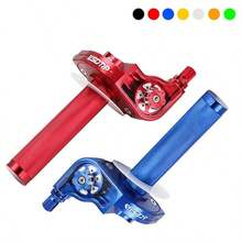 22 mm (7/8 po) Poignée d'accélérateur de moto, assemblage d'accélérateur à torsion rapide en alliage d'aluminium usiné, convient pour CRF CR YZ EXC SSR TTR DRZ DR RM CRF50 XR50 50 70 110 125 230 250 Moto tout-terrain - A - Voir 8