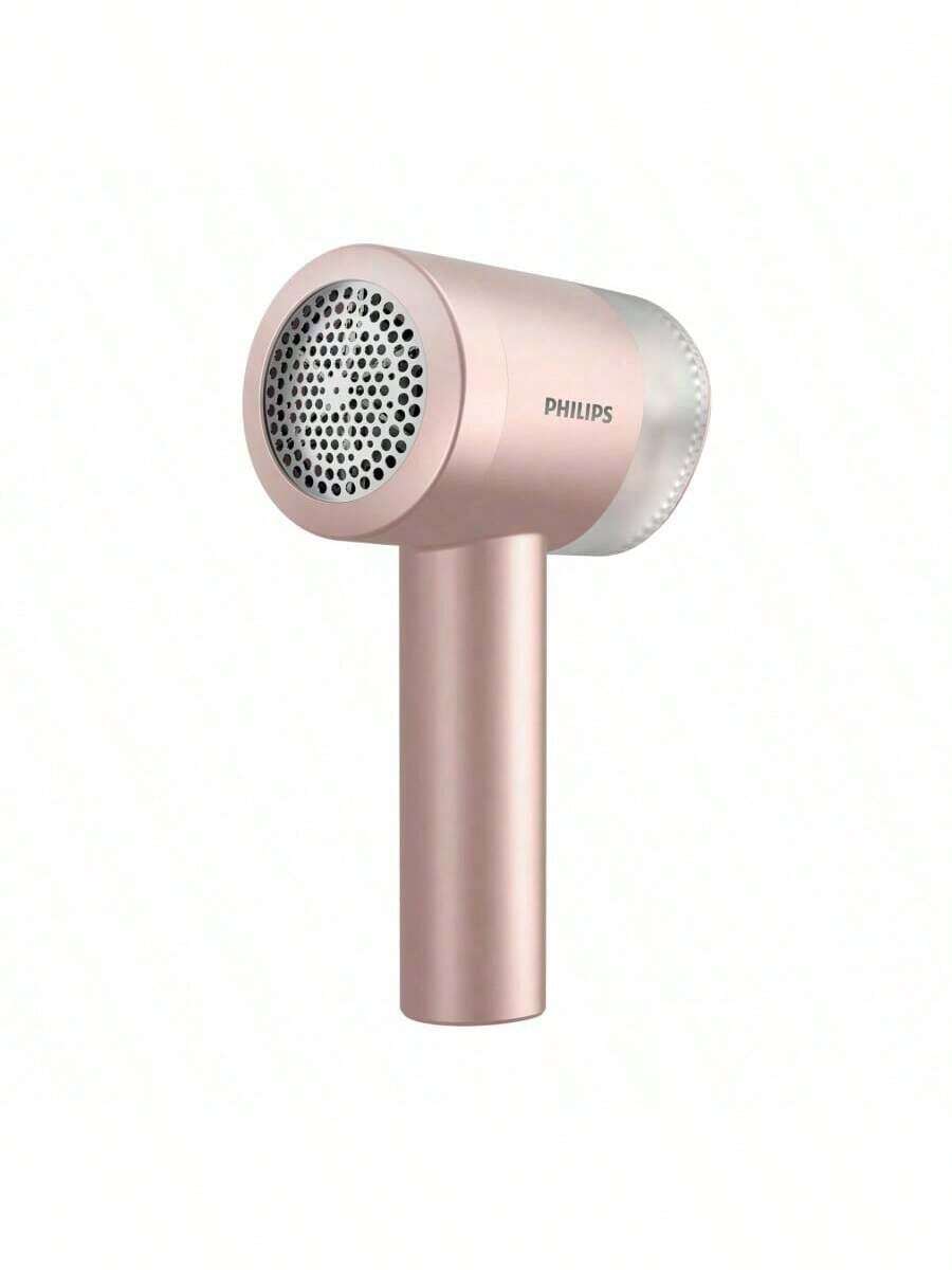 PHILIPS Tondeuse anti-peluches GCA2200/40, élimination des peluches haute efficacité, filet à vêtements en nid d'abeille micro-arc, coupe haute fréquence à 6 lames, réglage à trois vitesses, contrôle intelligent de la vitesse, batterie longue durée, rose - Rose bonbon - Voir 1
