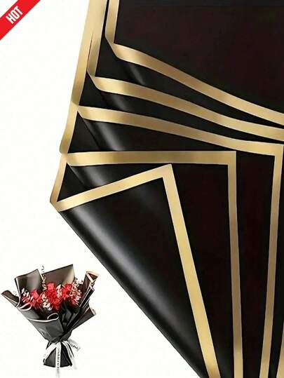 20/10/5/1pcs/Pack Floral Wrapping Paper - Waterproof Bouquet Wrapping Paper For Valentine's Day, Suitable For DIY Handmade, Floral Supplies, Wedding, Birthday Gift Packaging, Gift Wrapping, Bouquet Packaging, DIY Flower Arranging, Mother's Day, Birthday, Wedding, Graduation Ceremony And Anniversary