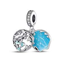 1Count DIY Ocean Series Pendants, Sea Conch, Turtles, Starfish, Crabs, Fish Tails, Drifting Bottles And Other Marine Creatures, Can Be DIY Into Exquisite Jewelry, Valentine's Day, Halloween, Christmas, Anniversary Gifts