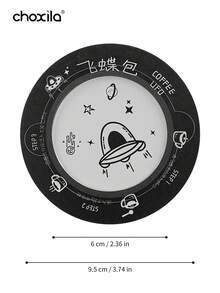 1/10/50 chiếc giấy lọc cà phê dùng một lần có quai đeo, túi lọc bột cà phê nhỏ giọt - giấy lọc đĩa bay - Xem 11