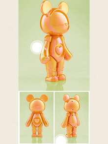 NCosmos熊糖系列（配手提包）33.5cm橙色生日礼物精美礼品 - 橘色 - 查看 2