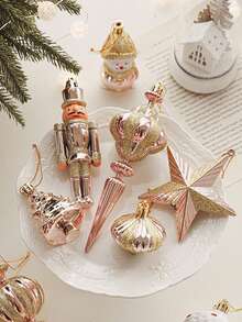 2pcs Christmas Tree Hanging Ornament. Conch Accessory. Five-Pointed Star Decoration. Small Hanging Ornament. Arrangement Supplies. Suitable For Christmas Festival Decoration. Home Decor Christmas Decorations Room Decor