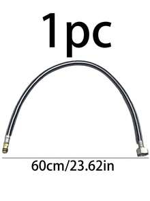 这款现代黑色塑料单把手面盆龙头采用方形单孔设计，可混合冷热水。它由耐用的ABS塑料制成，表面为哑光黑色，并配有G1/2螺纹连接。 - 彩色 - 查看 15