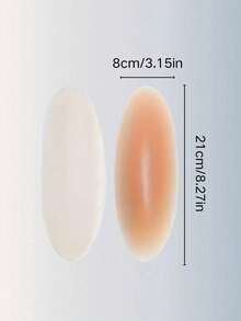 2/1 Pair Of Adhesive Silicone Calf Pads - Calf Corrector - Medical Grade Adhesive Sculpting Enhancer For Leg Shaping, Invisible Lift, For Thin And Curvy Legs - Multicolor - View 10