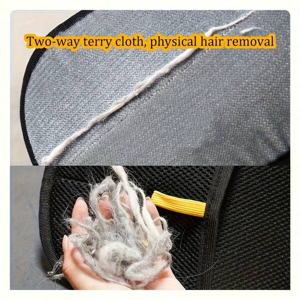 Pet Silent Hair Removal Gloves, Say Goodbye To The Trouble Of Hair Lint, Silent Design, Soothe Pet's Mood; Super Strong Hair Removal Power, Loose Hair And Stray Hair Are Instantly Removed, Soft And Skin-Friendly, Gentle Massage, Suitable For Multiple Scenes, A Good Helper For Home Cleaning, Convenient And Durable