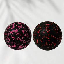 2pcs/1pc Massage Balls, EPP Massage Ball, Exercise Single Ball, Peanut Ball Fascia Roller. Suitable For Home, Gym, Yoga Studio. For Back/Foot/Hand Muscle Relaxation, Lightweight & Portable, , Unisex, All Seasons, Suitable For Gifts On Various Holidays, Suitable For Loved Ones/Friends/Elders, Christmas, New Year, No Battery Required - Multicolor - View 24