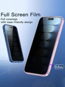 2pcs Privacy Tempered Glass Screen Protector, Compatible With IPhone 15/16/17/14/11/12/13 Pro Max, Anti-Peep Tempered Glass, Compatible With IPhone XS Max/XR/X/15/7/8 Plus/SE/16e Gift For Birthday, Family, Friends Anti-Spy, Phone Screen Protector, Phone Accessories Screen Protection Essentials, Applicable To Daily Shield, Office, Home Privacy Screen Protector Waterproof Shockproof Anti-Fall Scratch Resistant