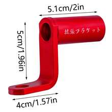 Aluminum Alloy Handlebar Extensions Rearview Mirror Bracket Accessory For Mount To Rear-View Mirror