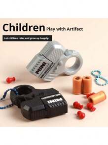 1 套秘密特工戒指 - 减压玩具 - 旋转环玩具 - 逼真 - 可发射玩具 - 生日礼物 - 复活节礼物 - 完美礼物 - 礼品 - 玩具 - 复活节