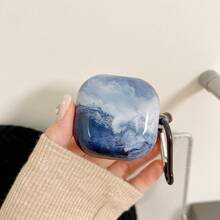 Sam Sung Galaxy Buds Marble-TPU Case For Buds 2/Pro/Pro 2/Live/FE Scratch-Resistant & Anti-Slip Texture Sleek & Stylish + Detachable Carabiner - Multicolor - View 42