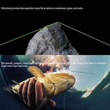 Braided Fishing Line - Pro Grade Power Performance For Saltwater Or Freshwater Fish - Colored Fishing Line Braid For Extra Visibility