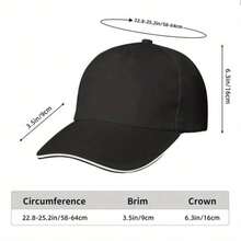Soccer Mom Baseball Cap - Lightweight Breathable Hat With Soccer Ball Graphic & 'Soccer Mom' Text, Adjustable Snapback Closure, Black With Green Accents - Perfect Sports Mom Gift For Games, Practice, Fishing - Unisex Baseball Cap For Women & Men, Outdoor Activities, Sporty Design, Durable Construction, Fan Gear, Outdoor Lovers - 黑色的- - 查看 3