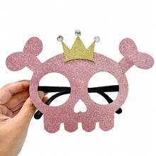 New Halloween Pumpkin Witch Hat Glasses Frame, Spooky Party Decoration, Photo Prop