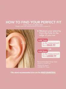 Silver No Clasp Hoop Earrings | Cartilage Small Hoop Earrings Set For Women Men Girls | Hypoallergenic 925 Sterling Silver Tragus Earrings Nose Lip Rings | Huggie Earrings Jewelry For Party Birthday Gift With Beautiful Gift Box | 4 Size Options(Diameter-6mm/8mm/10mm/12mm) | Not Suitable For Pierced Ears That Have Not Yet Healed