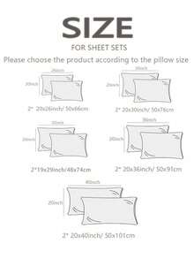 2pcs Floral Ruffle Pillowcase Set (Pillow Insert Not Included), Comfortable Breathable Soft Touch, Machine Washable, Suitable For Dorm, Bedroom, Hotel, All Seasons