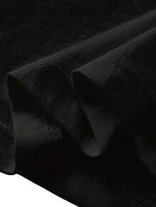 Sudadera con capucha de diseño divertido para hombres, negra, de manga larga, diseño de moda - Negro - Ver 4