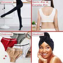 100D 米色四向弹力优质衬里面料，柔软透气材质，适用于缝制服装、夹克、连衣裙、汗衫、T 恤、DIY 手工艺品、婚礼派对装饰纺织品 - 彩色 - 查看 5