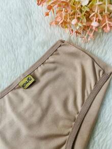 Microfiber Double String Panty Kit Comfort Butt Lifting Does Not Mark Women's Lingerie - 彩色 - 查看 9