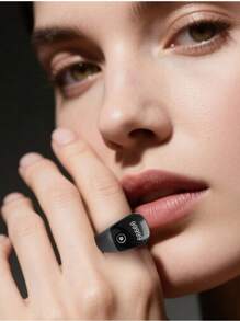 Smart Digital Ring Electronic Counter, Suitable For Outdoor Running And Indoor Workout, With Rosary Beads, Fitness Tracking (Long Press To Power On)