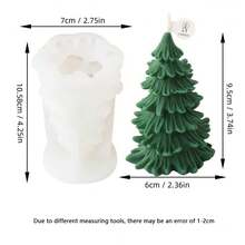 3D Christmas Tree Epoxy Silicone Molds, DIY Cone, Christmas Candle Decoration, Aromatherapy Plaster Candle Ornaments,Gypsum Resin Craft Casting Molds - Christmas Decoration, DIY Gift,Home Decor, Art Gifts