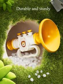 1入組有哨子功能的羊角玩具，有趣的風琴玩具 - 彩色 - 查看 7