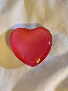 1个纯色心形可折叠便携手机支架，兼容、安卓智能手机，生日/礼物，推拉式手机支架，手机配件 - 彩色 - 查看 17