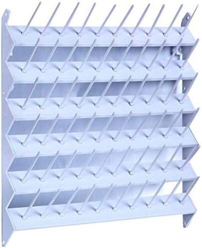 Deluxe Embroidex - Soporte de 60 bocinas para coser y bordar, fácil de instalar