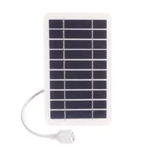 1pc Durable Magnetic Solar Charger Panel, 5V USB Output, Detachable Photovoltaic Module, Stabilized Power Supply For Power Banks, Phones, Outdoor Camping, Home, RV Use - Multicolor - View 5