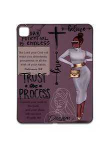 Faith Inspired IPad 保护套 | 时尚插图印花黑色 TPU 耐用保护套，适合日常办公和学习，黑色 IPad 保护套，探索者的首选，可作为情人节、新年、生日、毕业典礼的礼物，兼容 iPad Mini 5th/iPad Mini 6/iPad Air/iPad Air 2/iPad Mini 4/iPad 9.7 英寸 2018/iPad 10.2 第 7 代 2019/iPad Air 10.5 英寸 2019/iPad Pro 11 英寸 2020/iPad Air 10.9 英寸 2020/iPad 10.2 第 8 代 2021/iPad Air 第 5 代 - 彩色 - 查看 12