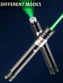 1 件 USB 可充电激光笔可充电手柄灯激光笔绿色 LED 指针用于工程指示器，非常适合夜间和户外活动，露营实用工具 - 完美的礼物