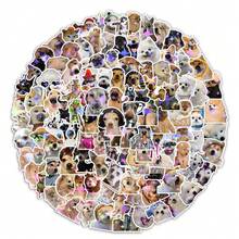 203pcs Realistic Puppy Dog Stickers For Water Bottle, Skateboard, Luggage, Notebook, Phone Case, Guitar, Piano, Room, Wall Decor