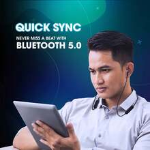 Tune 215BT 蓝牙无线入耳式耳机，配备 3 键麦克风/线控、扁平线缆和强劲的 JBL 纯低音音效 - 黑色 - 查看 11