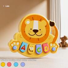 Cute Animal Shaped Baby Piano Toy, Colorful Piano Keys And Animal Patterns - Interactive Music Learning Toy For 1-5 Years Old Toddlers, Sensory Toy To Promote Motor Skills And Cognitive Development, Fun Design, And Reliable - Multicolor - View 14