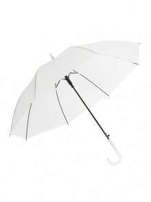 1/2 把透明婚礼伞，防风直伞，大号 J 型手柄阳伞，适用于婚礼、雨天、摄影道具、旅行、户外活动、单身派对、新娘写真（透明）、春夏精选、伴娘礼物、房间、卧室装饰、海滩、旅行、男士、女士、度假、可爱小物、母亲节礼物、卧室装饰、花园、厨房装饰、夏季、海滩、旅行必备、房间装饰、软萌玩具、毕业季、户外、花园、旅行必备、便携必备、海滩必备、毕业季、毕业典礼、毕业礼物、毕业赠礼、毕业礼物、毕业赠礼、祝贺毕业、祝贺毕业生、优秀毕业生、毕业典礼、毕业派对、户外必备、旅行便携、徒步旅行必备、露营必备品、便携工具、夏季必备品、夏季便携用品 - 彩色 - 查看 7