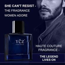 YCZ YCZ Midnight Navy Men's Perfume, Long-Lasting Essence Spray, Men's Edition. 1.7 Oz (50 Ml). Long-Lasting Essence Spray, Men's Edition. Top Notes: Pink Pepper, Grapefruit, Bergamot. Middle Notes: Jasmine, Ginger. Base Notes: Incense, Cedar, Musk. This Makes It An Ideal Gift For Men-A Collectible-Grade Perfume Suitable For Family Use, Helping You Enjoy A Peaceful Night's Sleep. - Màu xanh lam - Xem 3