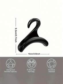 6/3/1pc Handbag Hooks, Closet Organizer Hangers, Storage Rack For Handbags, Backpacks, Hats And Scarves