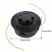 S10108003 Strimmer Head C25-2 Replacement For Stihl Autocut FS55 FS56 FS70 FS80 FS85 FS90 - Black - View 2