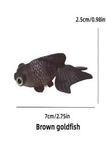 Cá vàng phát sáng nhân tạo chân thực - Trang trí bể cá nổi di chuyển giống thật - Màu sắc ngẫu nhiên - Nhiều màu - Xem 10