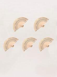 1/5/10/15pcs Stylish Wooden Folding Fan, Boho Style Hollow Carved Wooden Fan, Handheld Fan For Photo Props, Bamboo, Lightweight And Portable - Gift For Women's Graduation Gift And Home Decoration Accessories.Style (Color) Random Shipment