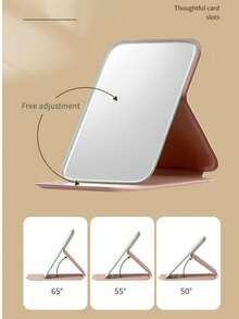 1 Chiếc Gương Trang Điểm Mini Bằng Da PU Gấp Gọn, Di Động, Thiết Kế Hình Vuông Nhỏ Gọn, Chân Đế Để Bàn, Lý Tưởng Cho Sử Dụng Hàng Ngày, Cần Thiết Cho Ký Túc Sinh Viên, Quà Tặng Thời Trang Thanh Lịch, Gương Trang Điểm Chuyên Dụng Cho Nữ, Dễ Mang Theo, Phong Cách Tối Giản, Thiết Thực Và Phong Cách | Gương, Vật Dụng Du Lịch Cần Thiết, Gương Mini, Vật Dụng Phải Có Trong Túi Trang Điểm, Gương Nhỏ Gọn, Gương Nhỏ, Bàn Trang Điểm Có Gương, Gương Làm Đẹp, Gương Cầm Tay, Gương Du Lịch, Gương Mỹ Phẩm, Gương Dễ Thương, Gương Gấp, Gương Trang Điểm, Gương Bỏ Túi, Gương Trang Điểm Di Động (Hồng), Giá Rẻ, Ngày Valentine - Hồng - Xem 6