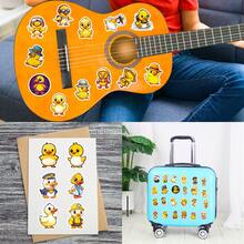 50pcs Cartoon Little Yellow Duck Stickers, Graffiti Decoration Stickers, Cute Aesthetic Graffiti Vinyl Stickers Suitable For Water Bottles, Laptops, Phones, Skateboards, Guitars, Luggage, Scrapbooks, Helmets, Bicycles, Motorcycles, Cars, Teens/Adults Party Decor Gift,Shadow The Hedgehog,Ideal Holiday And Reward Gifts,Wheelie Bin Stickers,Letter Stickers - Multicolor - View 5