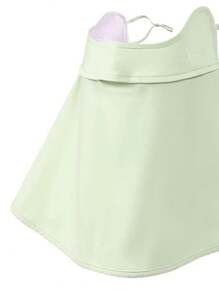 CAMEL CROWN Women's Neck Sun Protection Mask Summer Anti-Ultraviolet Full-Range Mask Facekini - Mint Green - View 3