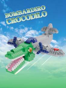 Shanhaijing Tungtungtungsahur Mountain Set Building Block Toys, Luxury Children's Game Model, Suitable For Boys And Girls Puzzle Science DIY, Anime Games, Cute Kawaii Building Block Toys, Building Block Lovers' Desktop Decoration, Back-To-School Supplies, Suitable For Christmas, Halloween, Birthday Gifts, Anime Character Toys For Boys And Girls