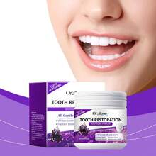 50g,Purple Tooth Whitening Powder,Remove Stains From Teeth, Freshen Breath, Beautify And Strengthen Teeth, Clean And Protect Teeth. The Mint Is Refreshing - 紫色 - 查看 1