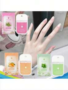 38ml Multi-Flavored Portable Hand Sanitizer Spray – Gentle No-Rinse Quick-Dry Formula For On-The-Go Hygiene – Light Scented Antibacterial Spray For Dining, Pets, Travel, Outdoor & Home Use – Compact Personal Care Essential - Multicolor - View 8